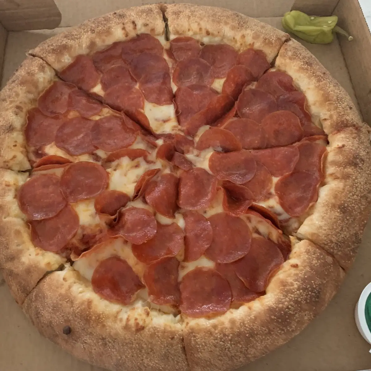 Large Pepperoni Stuffed Crust