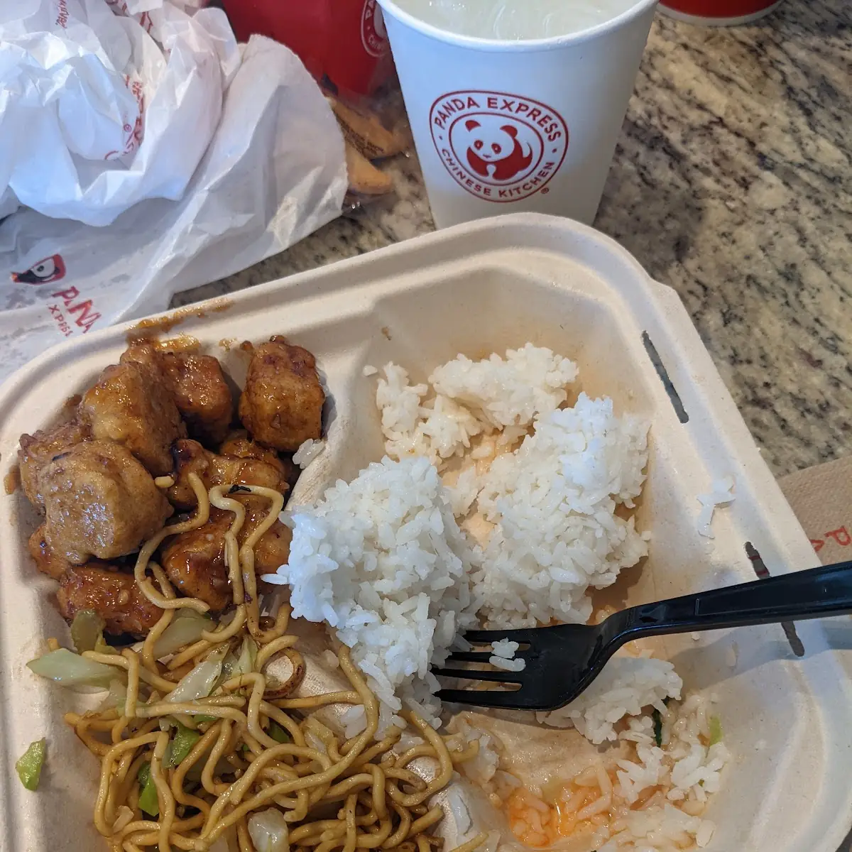 Beyond Orange Chicken Chow Mein Rice