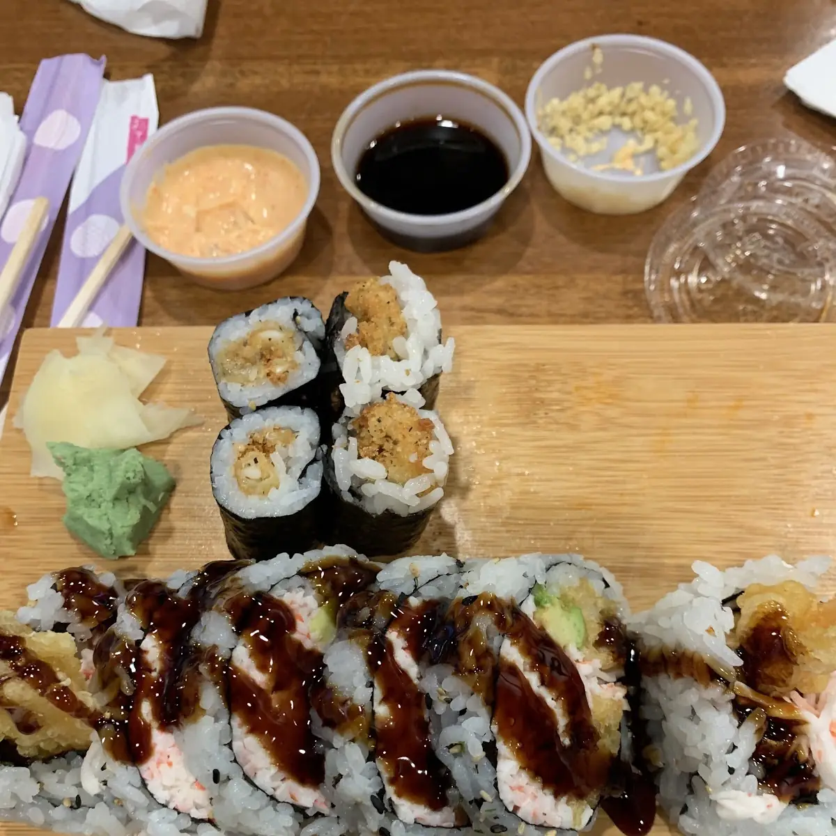 Soft Shell Crab Spider Roll 6 Pieces