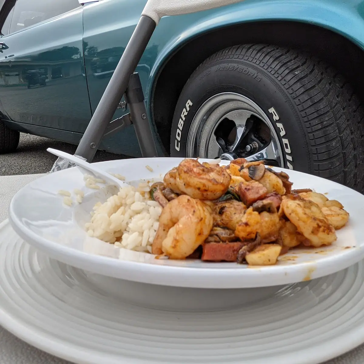 Cajun Shrimp Rice Bowl