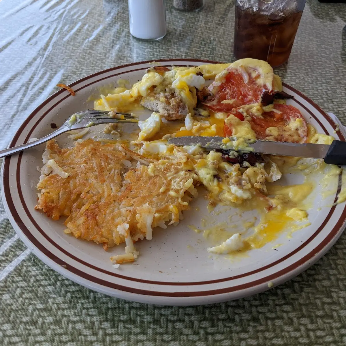 Eggs Benedict with Fried Chicken