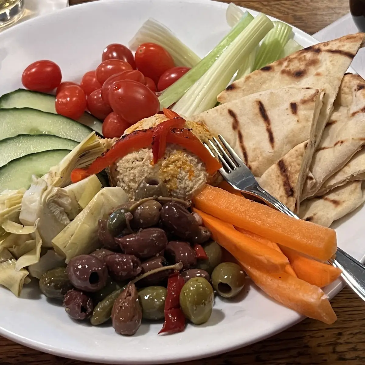 Hummus Plate