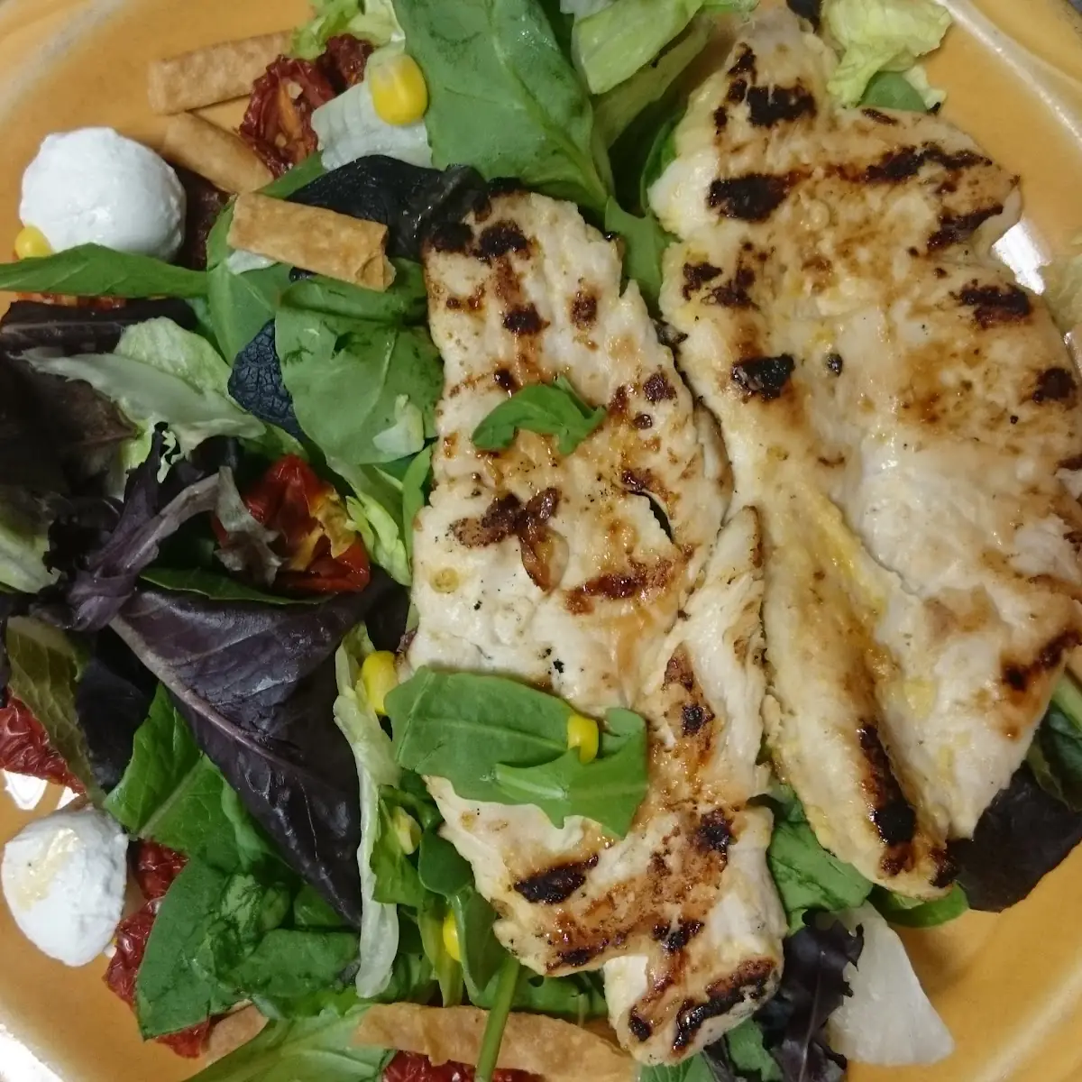 Garden Salad with Chicken