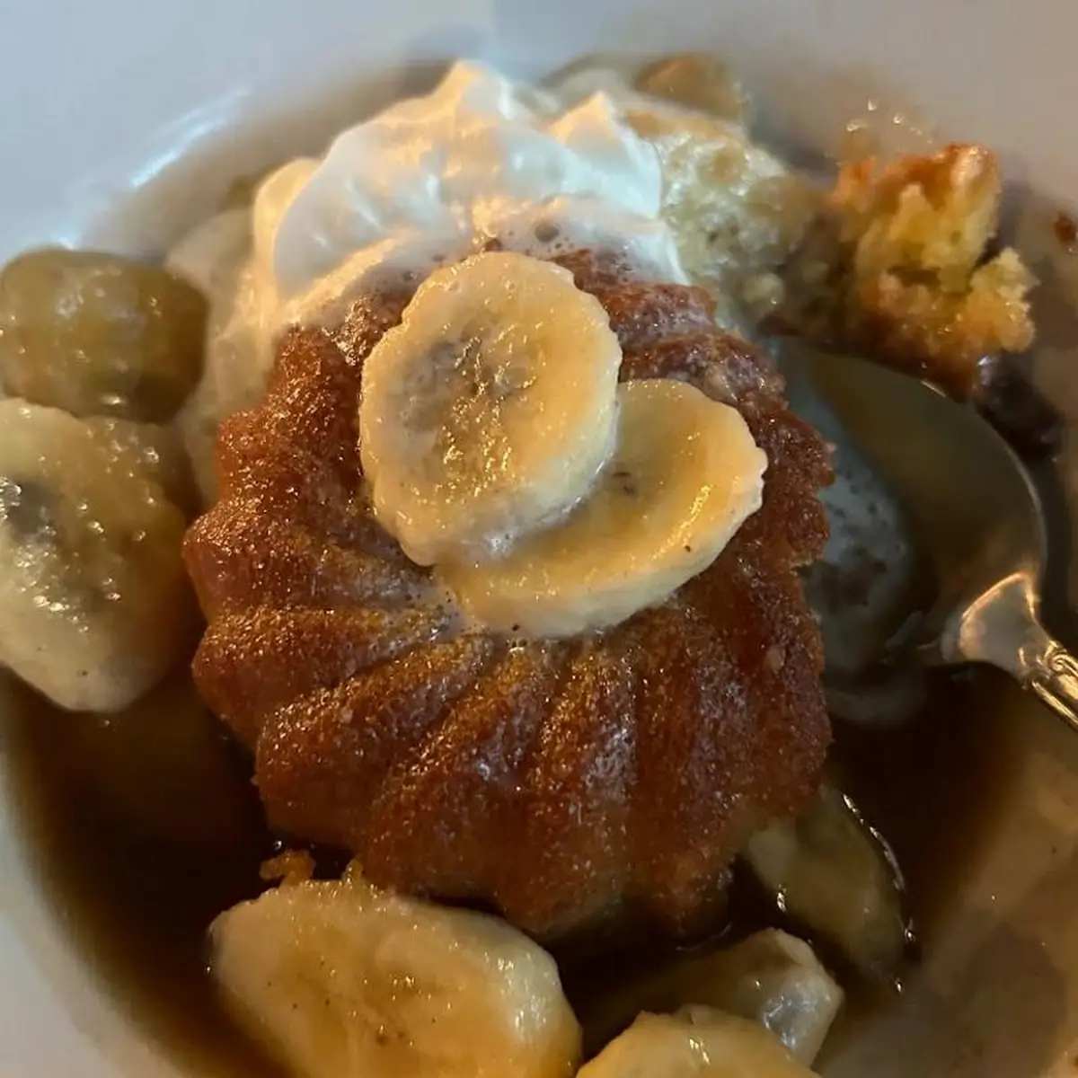 Bananas Foster Bread Pudding