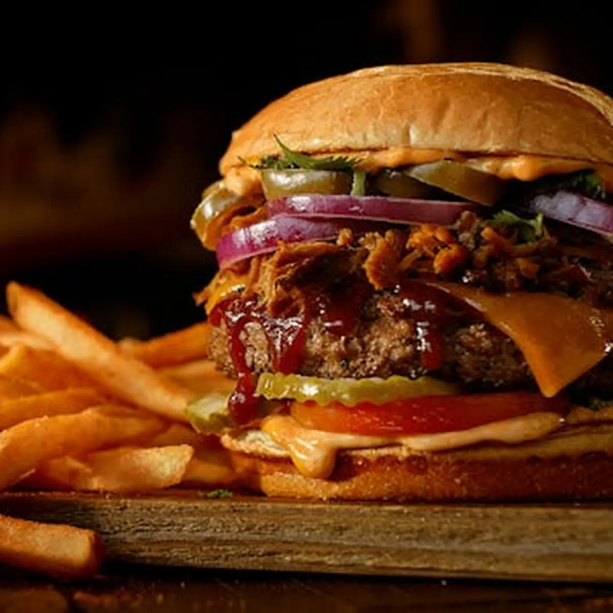 Smoky Sweet BBQ Burger