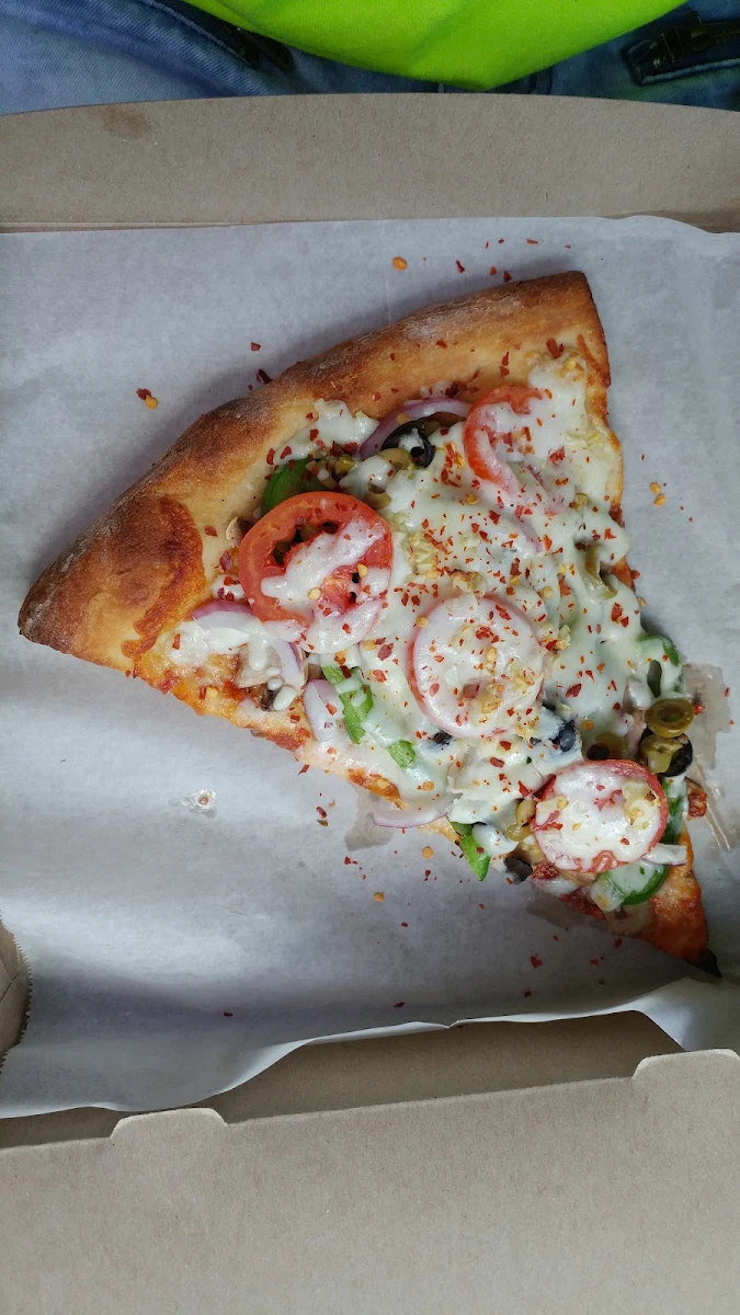 Vegetarian Pizza Slice