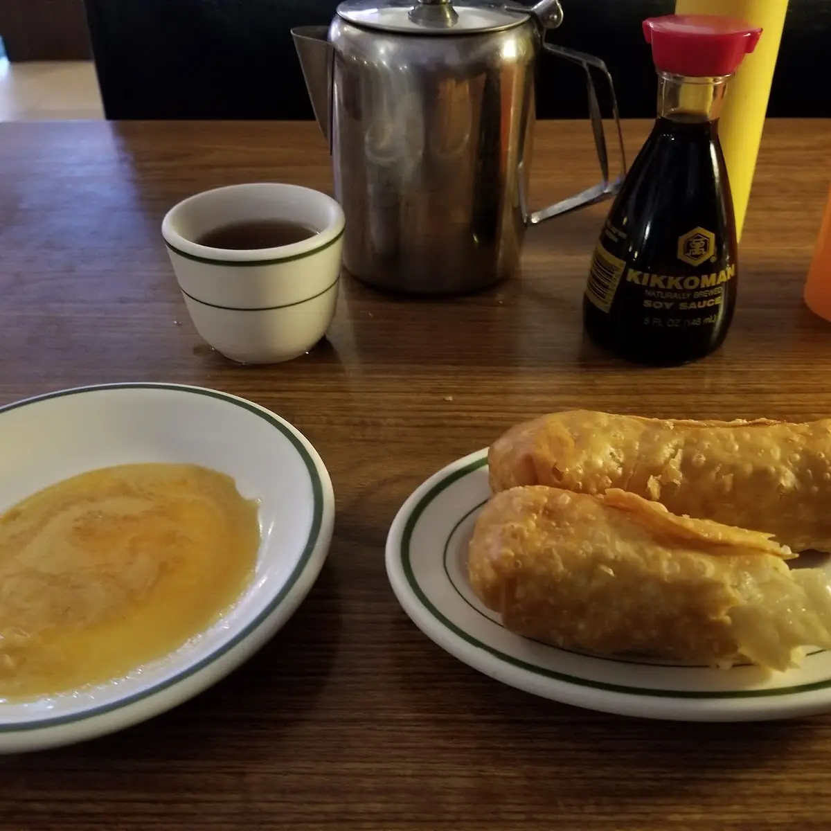 Eggroll with Hot Mustard