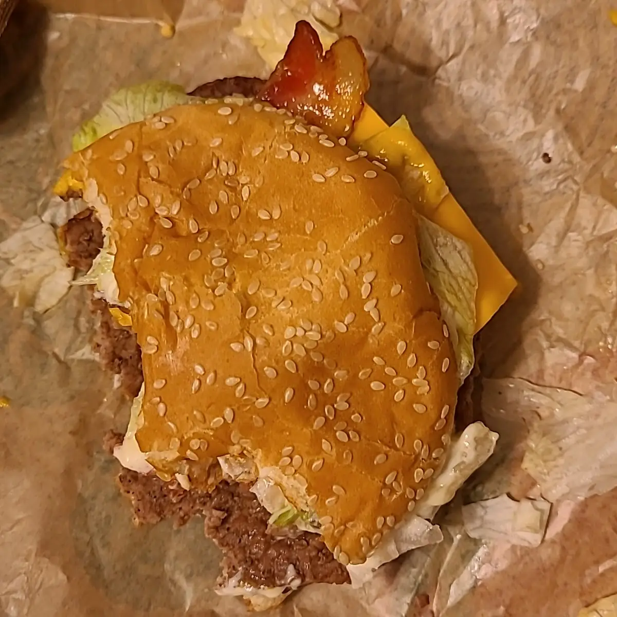 Texas Double Wobber with Extra Jalapenos