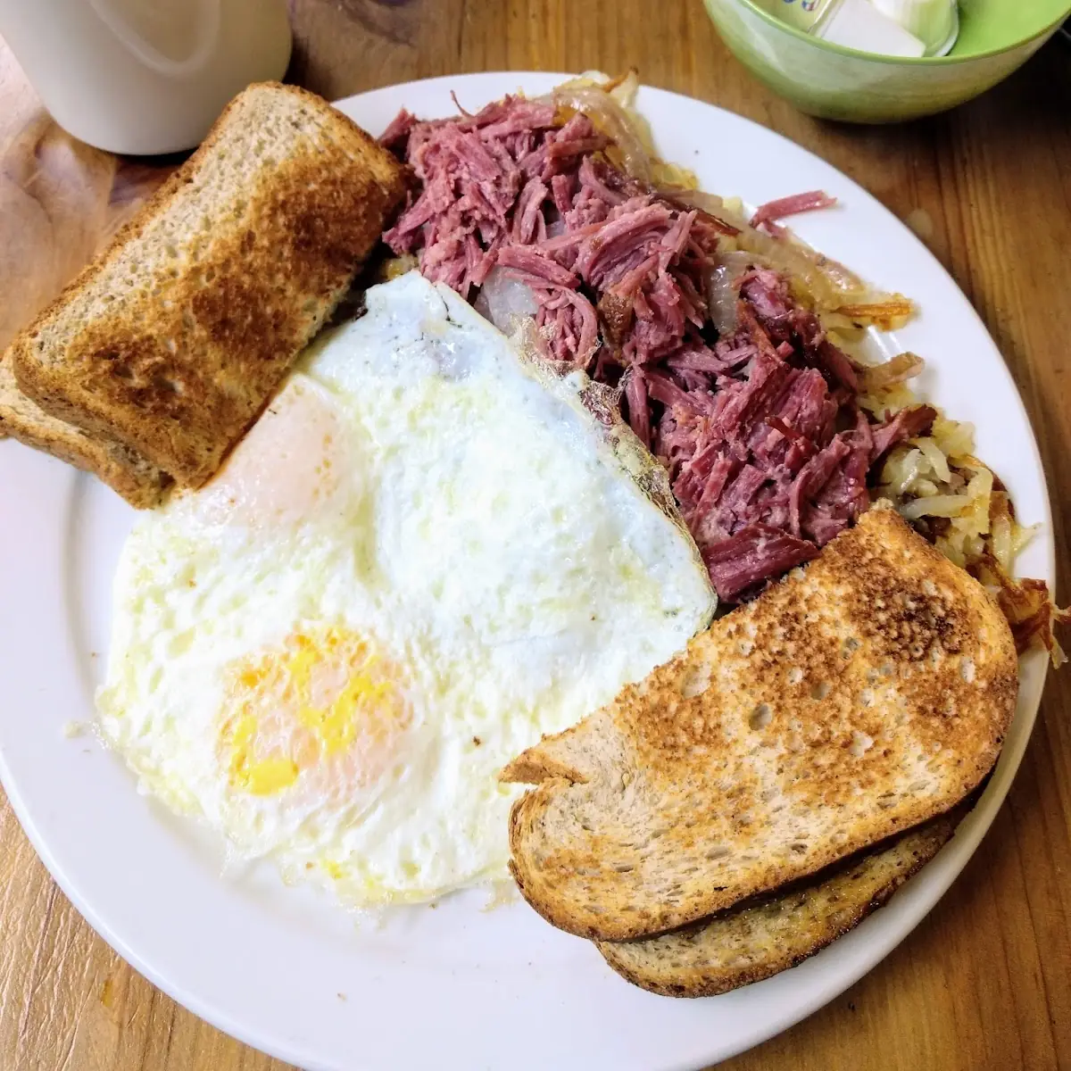 Corned Beef Hash and Eggs