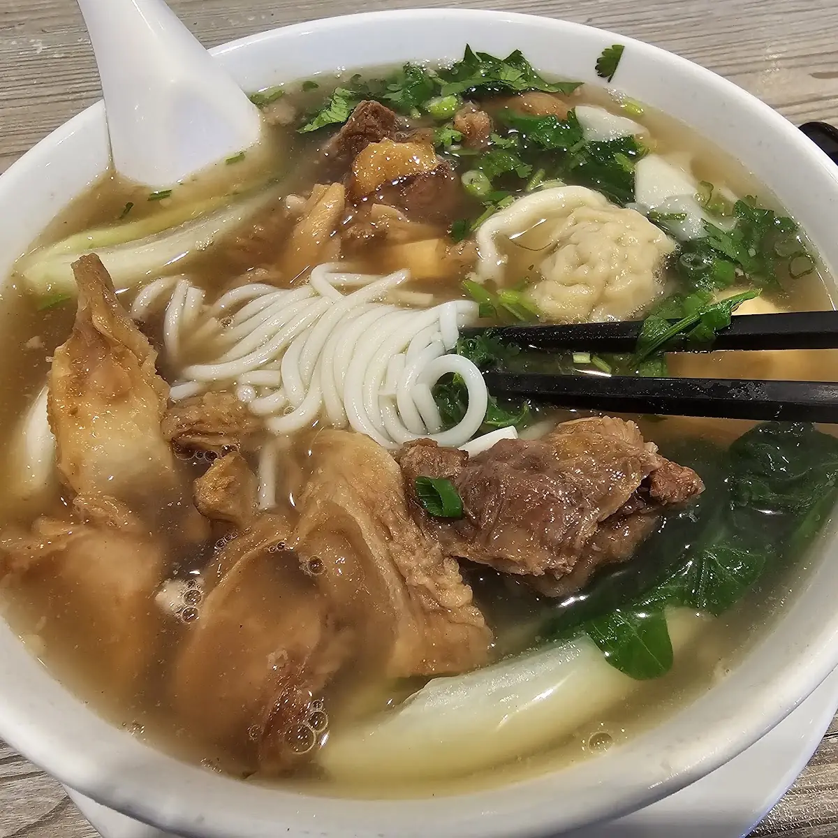 Beef with Rice Noodles