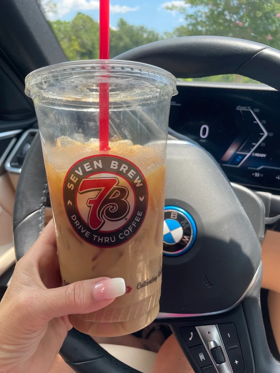Iced Caramel Blondie