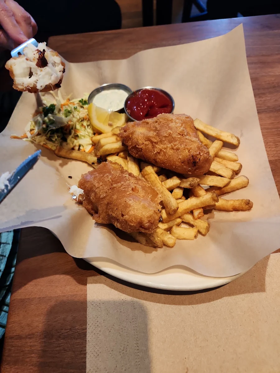 Atlantic Cod Fish and Chips