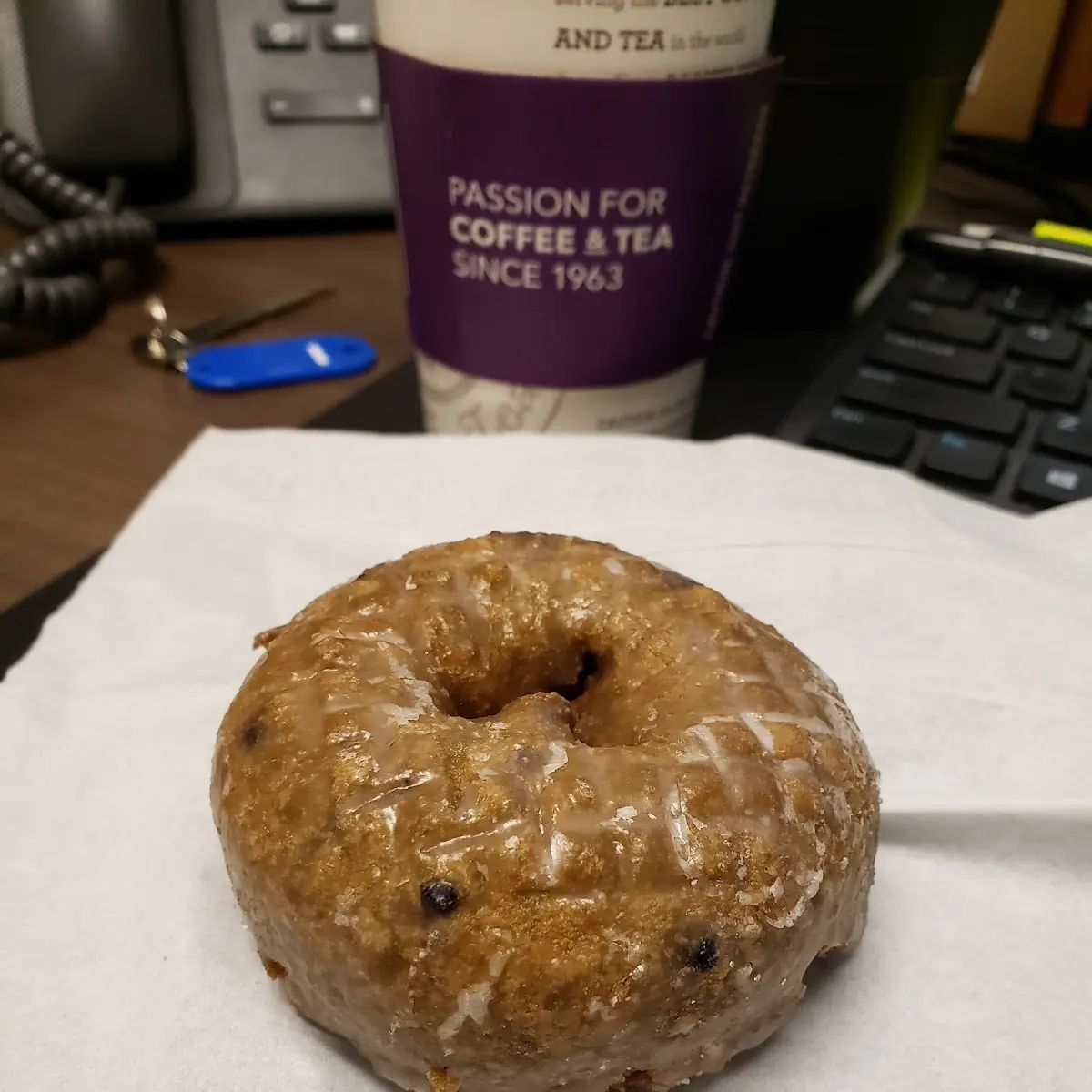 Blueberry Donut