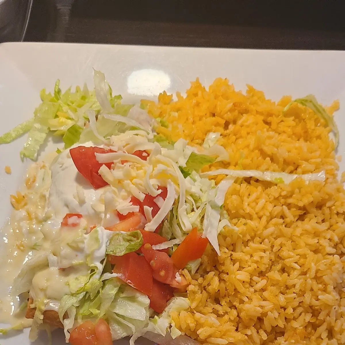 Rice with Nacho Cheese