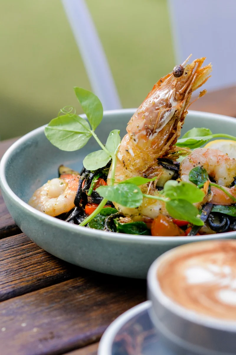 Inked Prawn Linguine