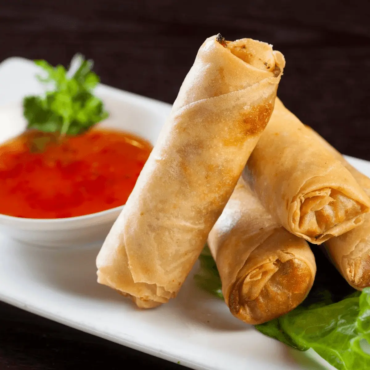 Seafood Egg Rolls