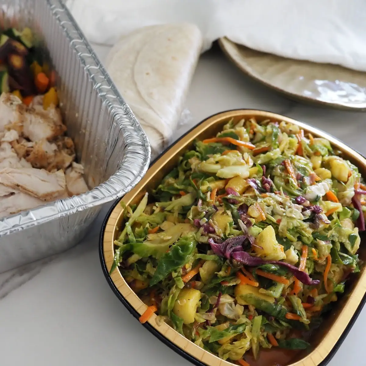 Mabs' Curried Chicken Salad Wrap