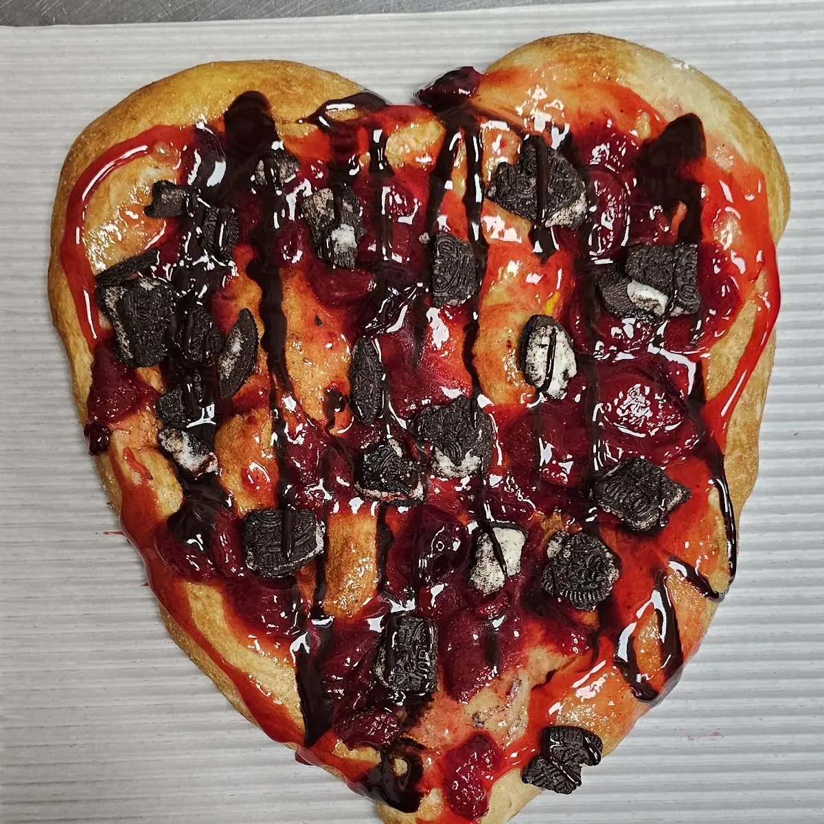 Heart Shaped Pizza