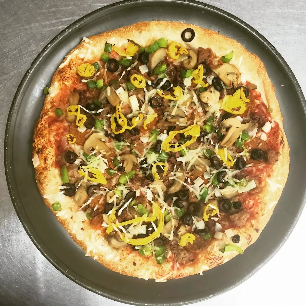 Vegan Supreme Pizza