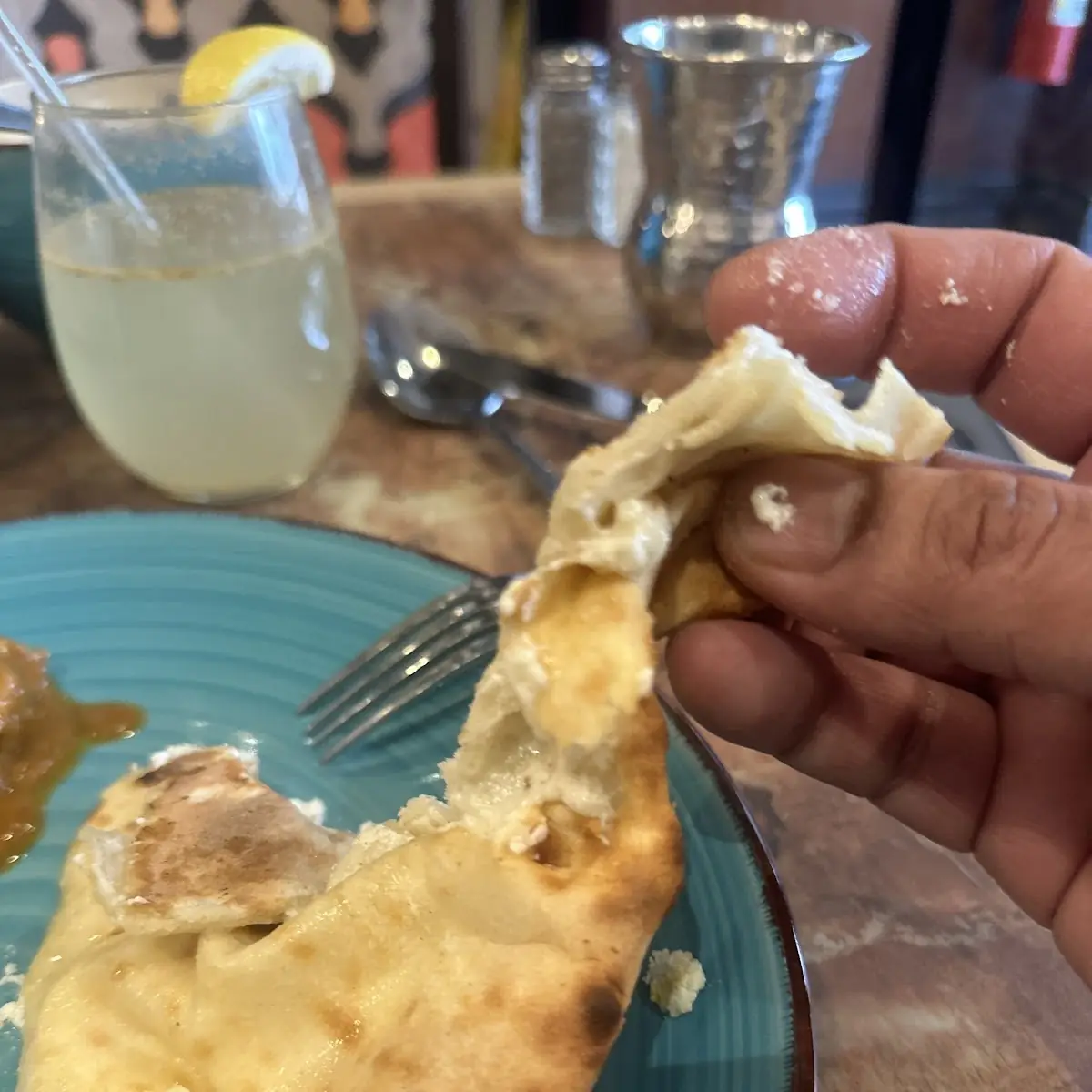 Goat Cheese Naan