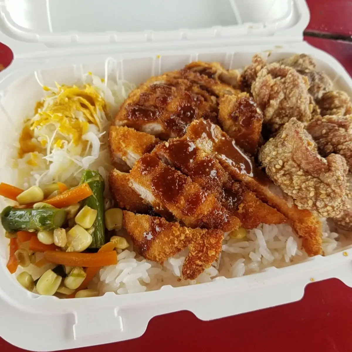 Fried Chicken Bento