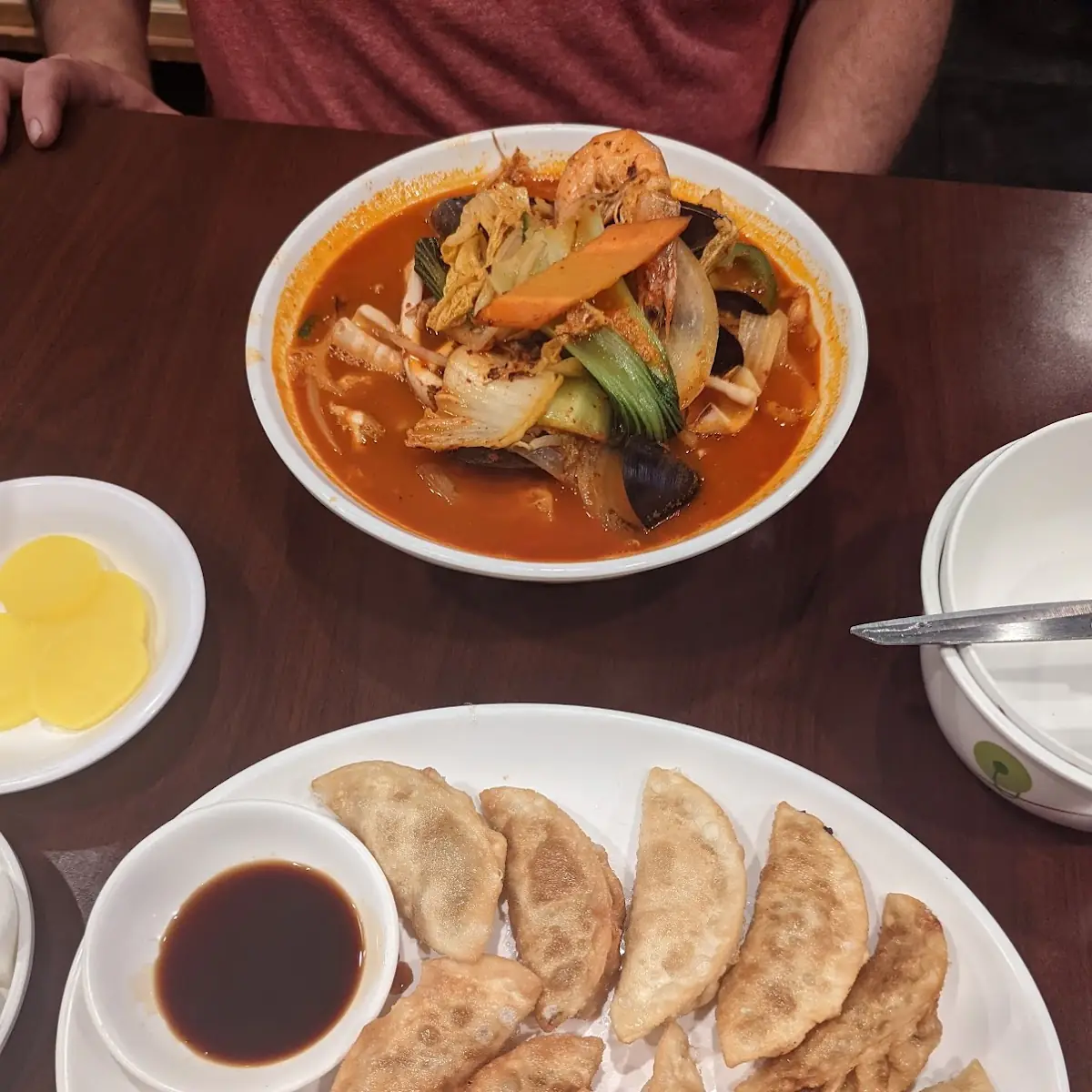 Gun Mandu and Jjamppong