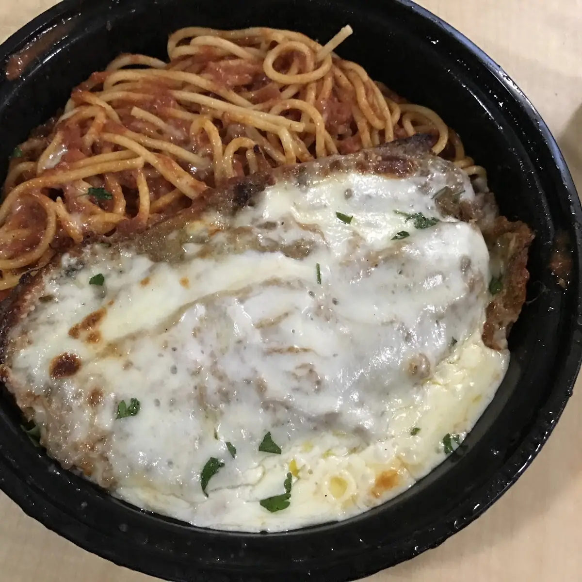 Eggplant Parmesan Dinner