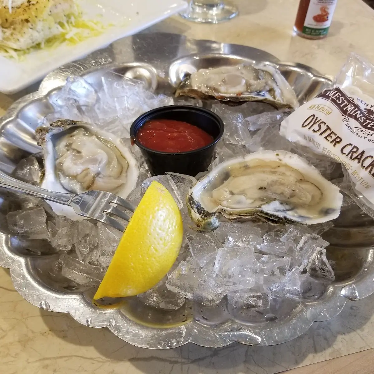 Maine Oysters on the Half Shell