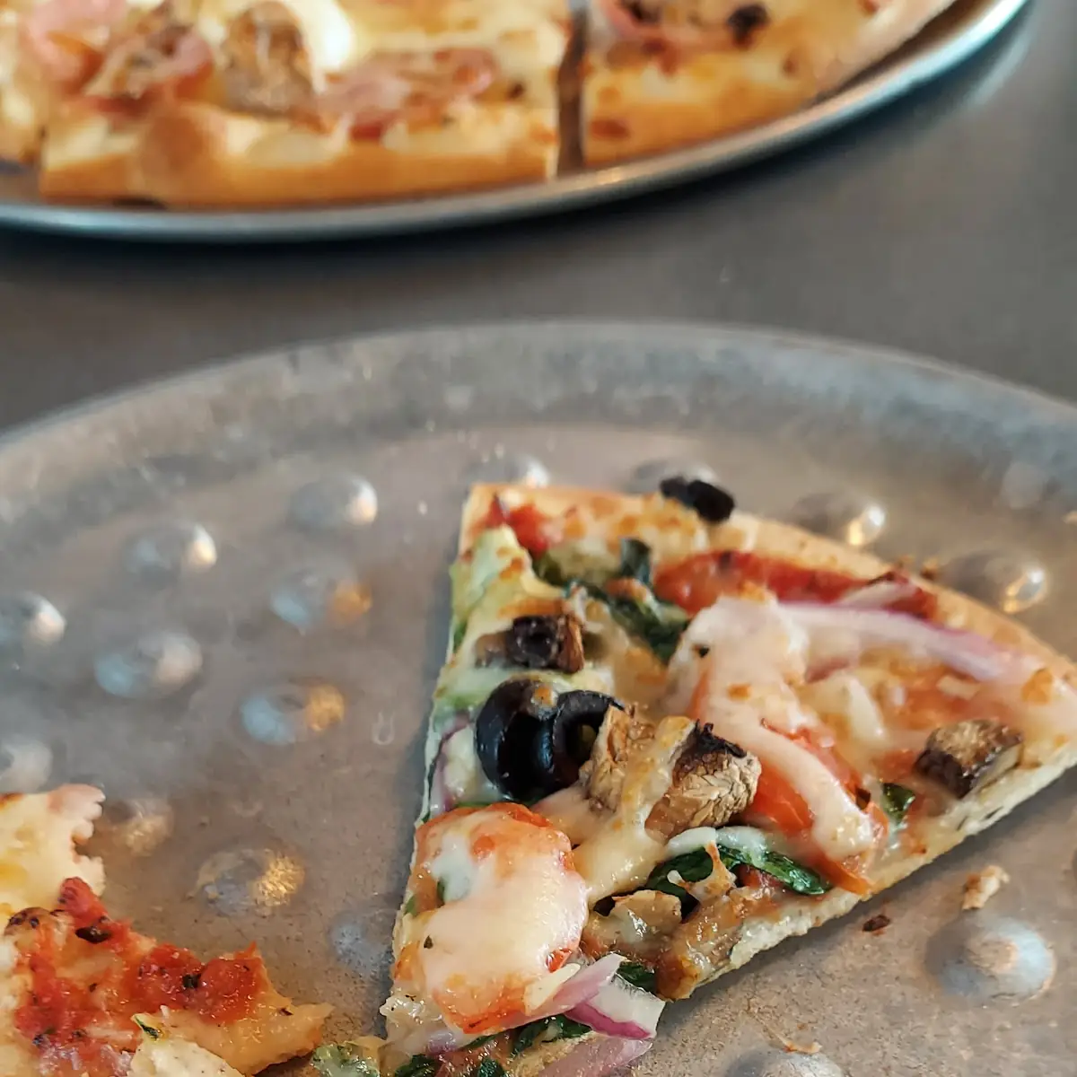 Veggie Pizza with Chicken