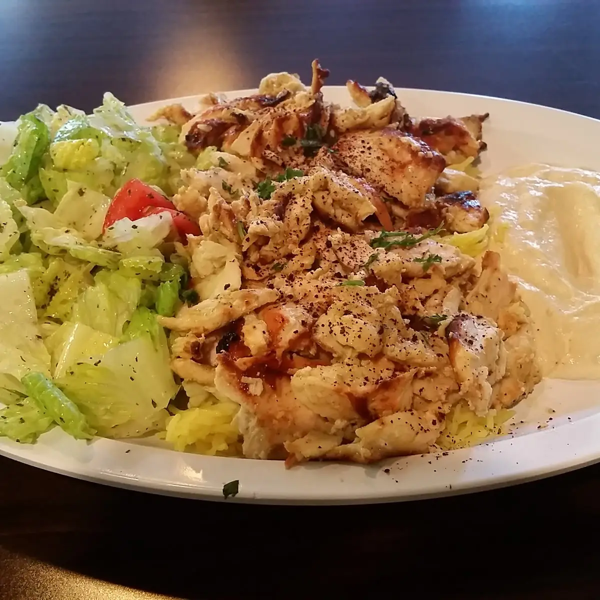 Chicken Shawarma Plate