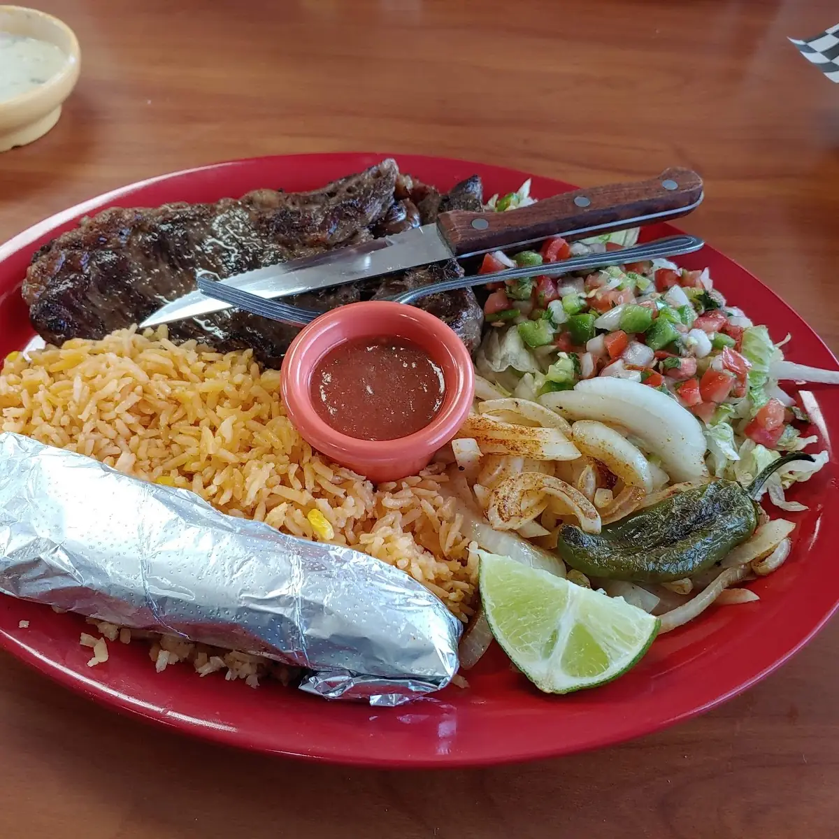 Carne Asada Platter