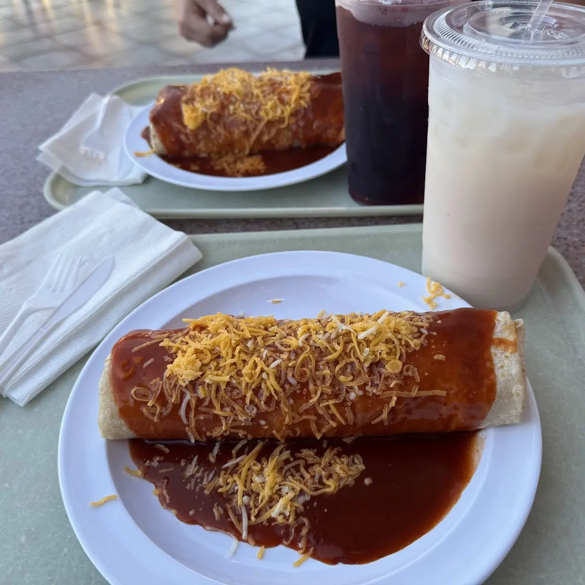 Shredded Beef Burrito Wet