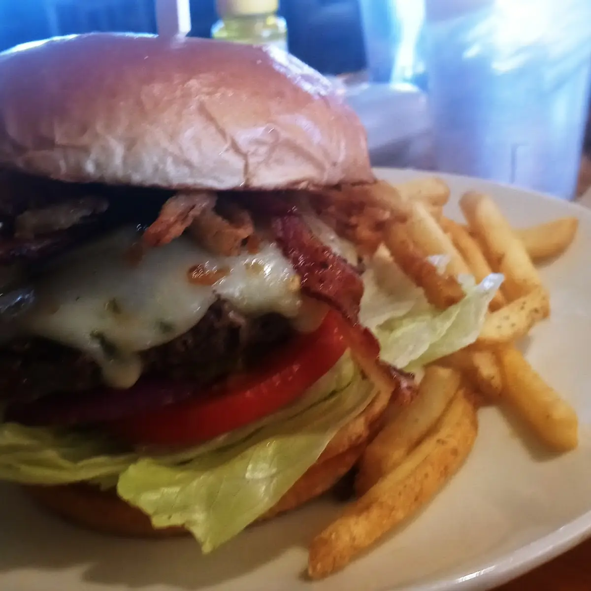 Whiskey BBQ Burger