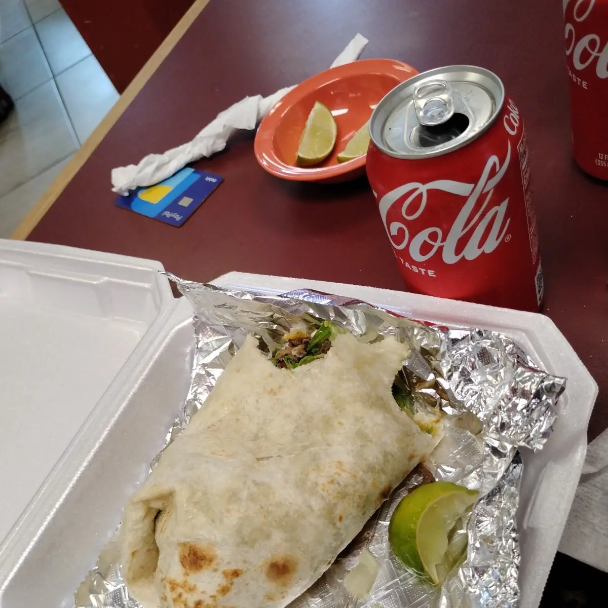 Carne Asada Burrito