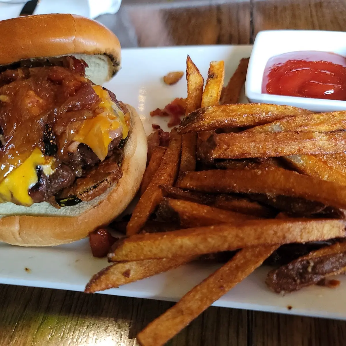 Maple Bacon Burger