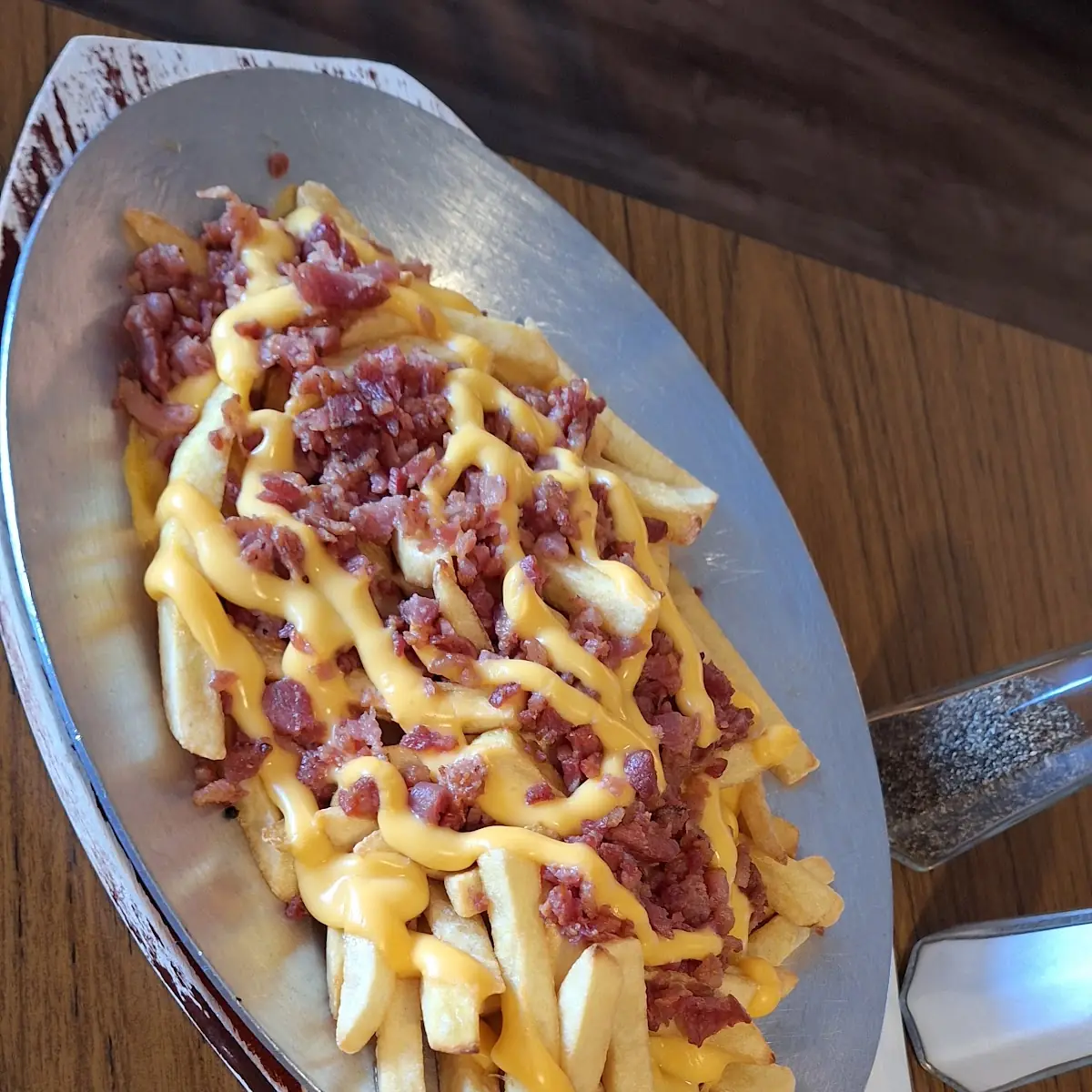 Jersey Fries with Bacon & Cheddar Cheese