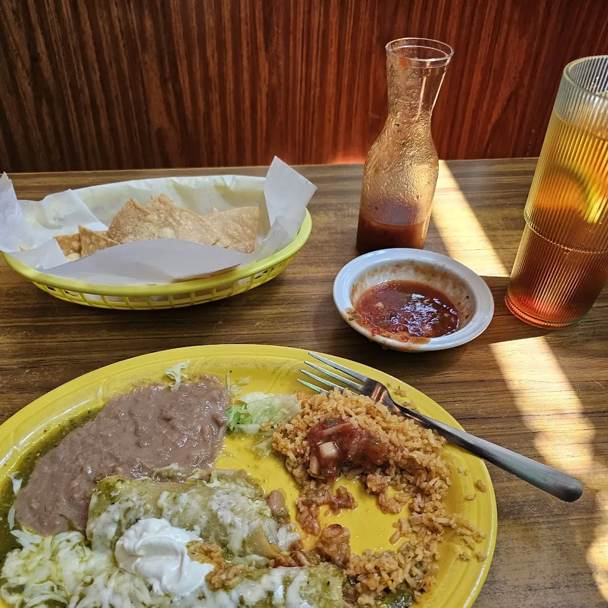 Two Chicken Enchilada Combos