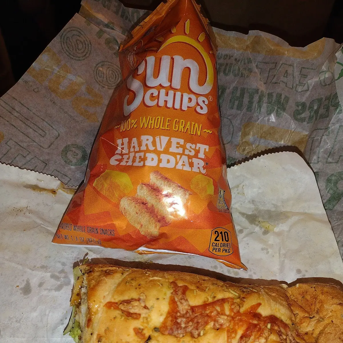 Sunchips Harvest Cheddar