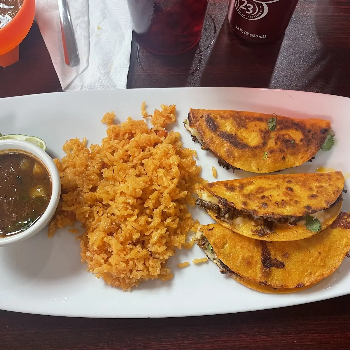 Birria Taco Plate