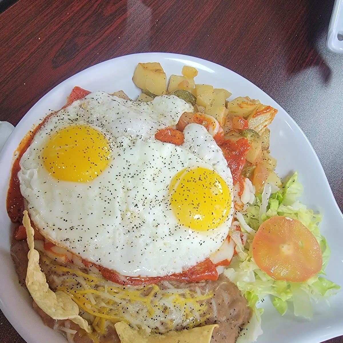 Red Enchilada Plate