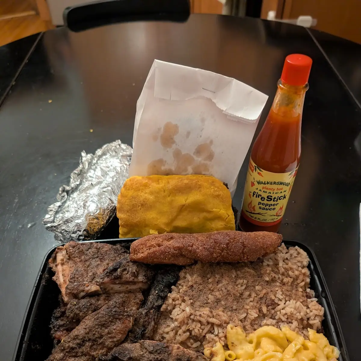Jerk Chicken Dinner Beef Patty Festival