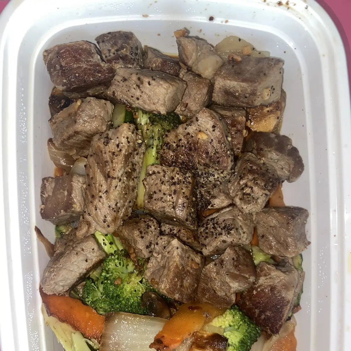 Hibachi New York Strip Steak