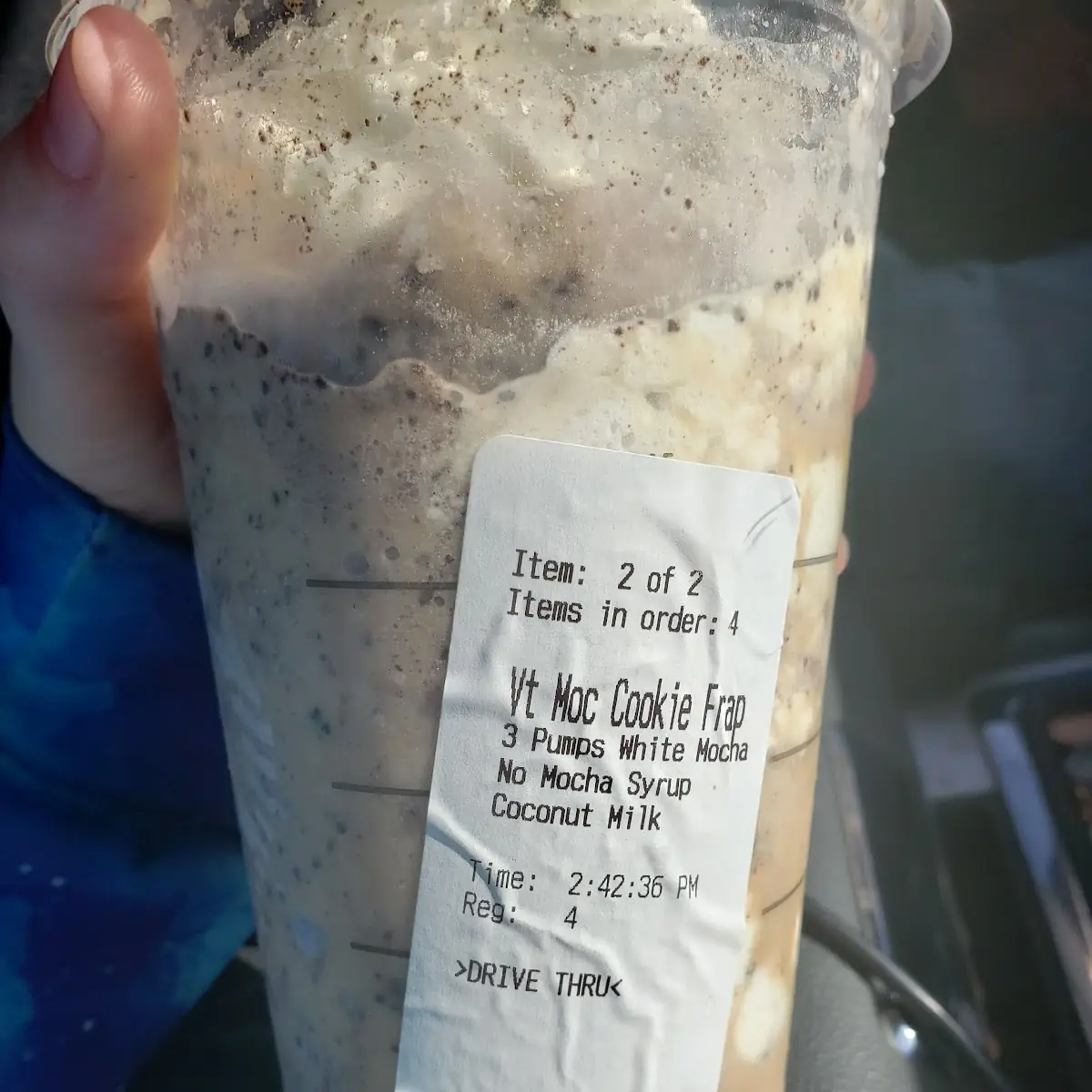 Mocha Cookie Crumble Frappuccino Blended Beverage