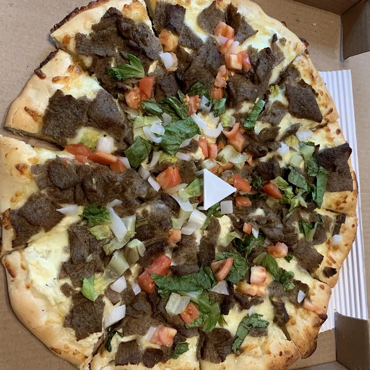 Philly Cheese Pizza