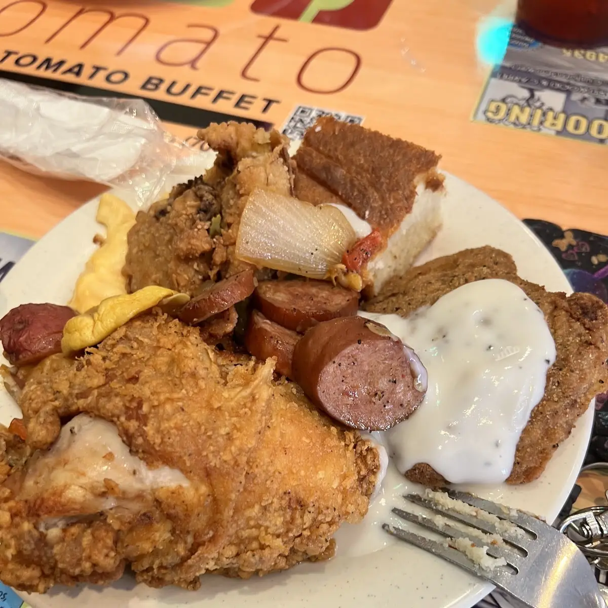 Chicken Fried Steak with White Gravy