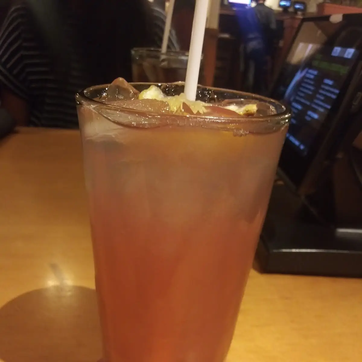 Mango-Passion Fruit Iced Tea