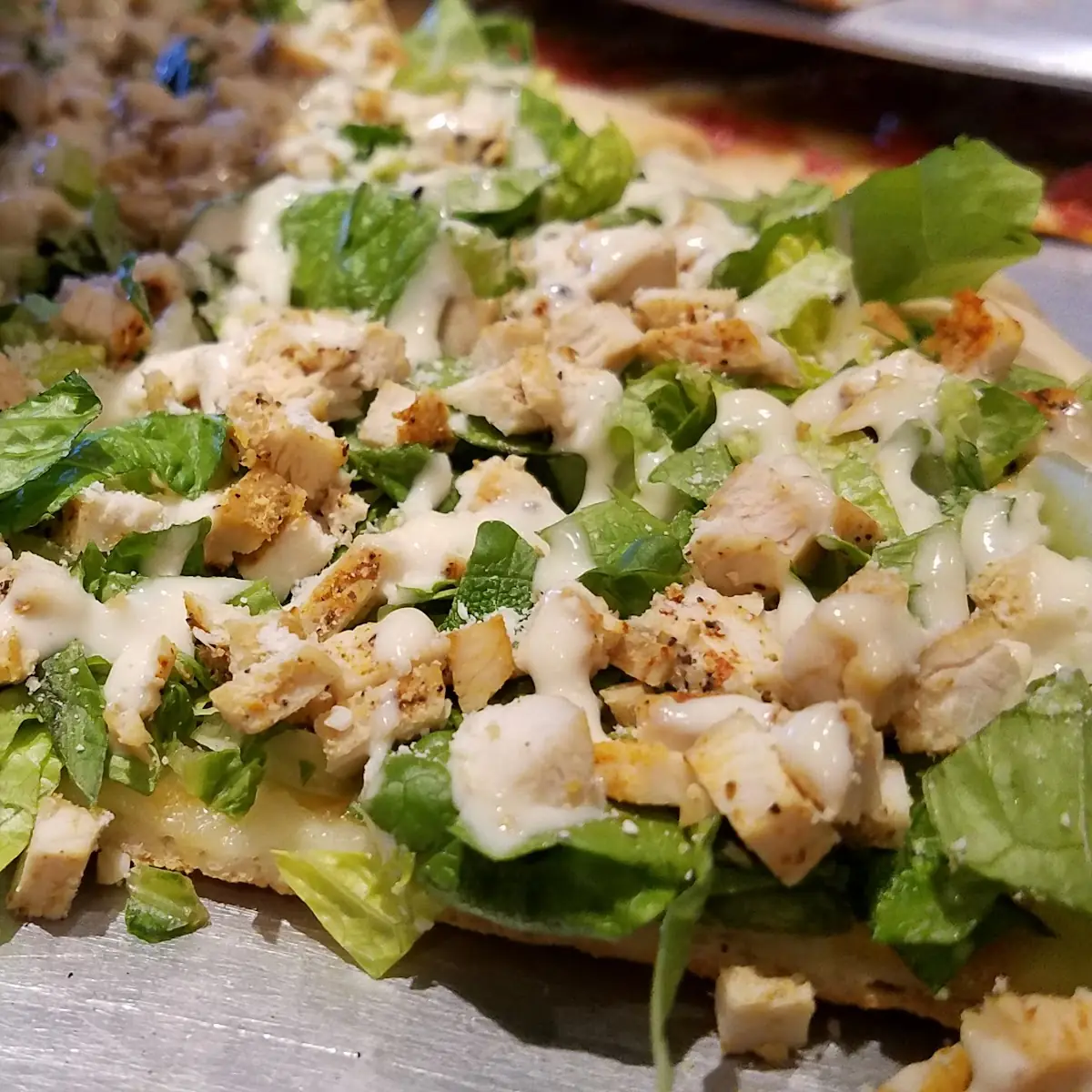 Grilled Chicken Caesar Gourmet Pizza