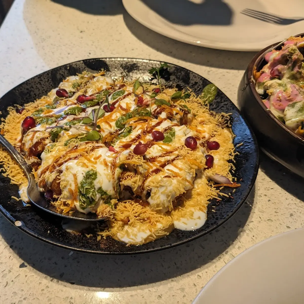 Aloo Tikki Chaat