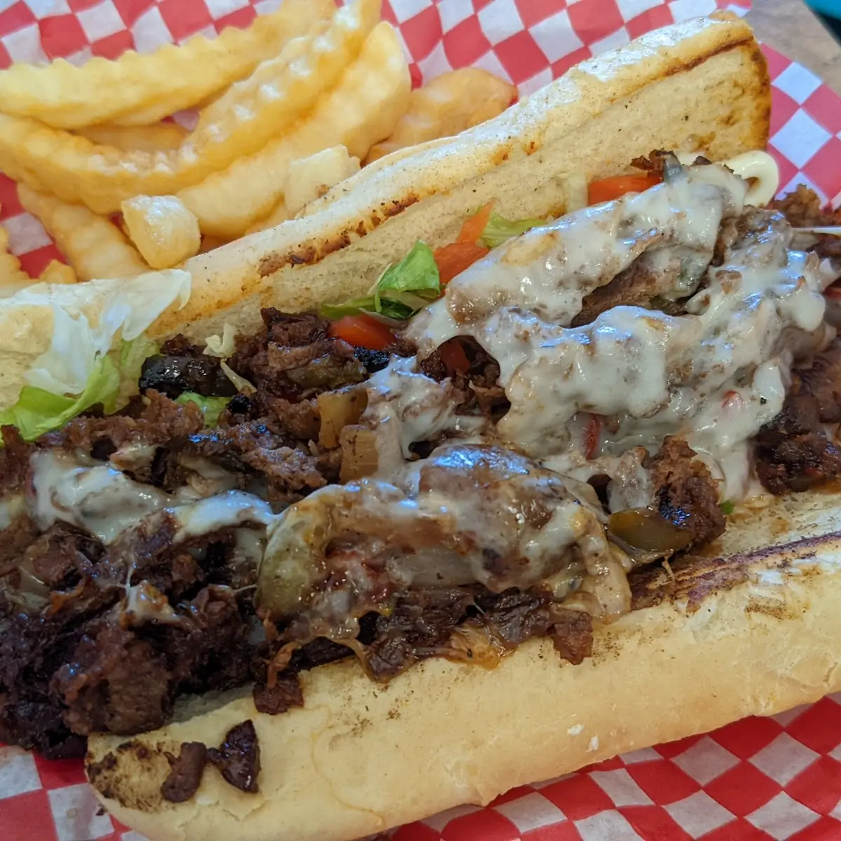 Philly Cheese Steak Sandwich