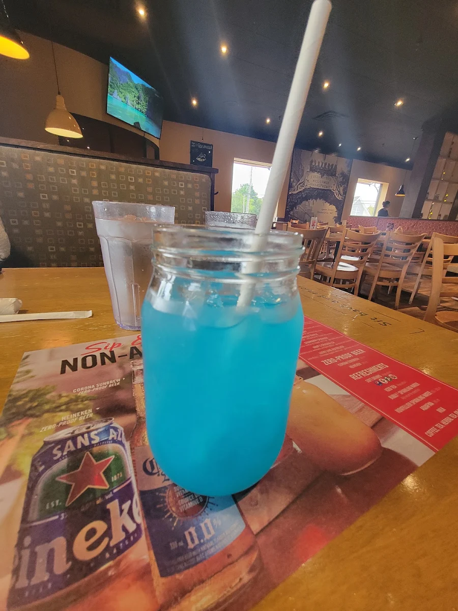 Blue Lemonade, Pizza Delight